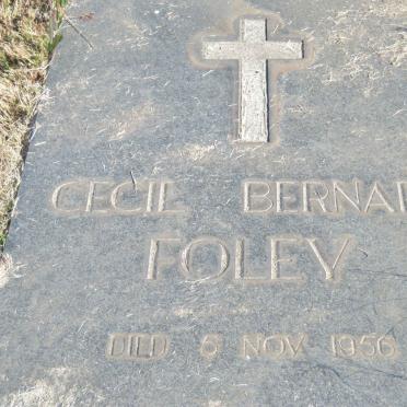 FOLEY Cecil Bernard -1956