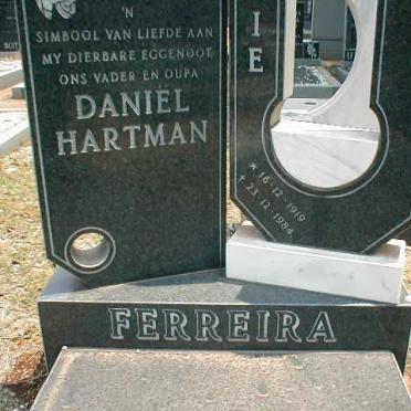 FERREIRA Daniël Hartmann 1919-1984