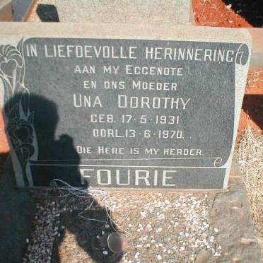 FOURIE Una Dorothy 1931-1970