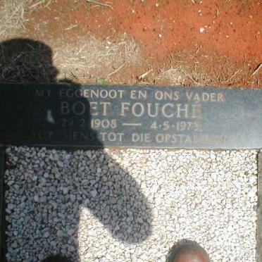 FOUCHÉ Boet 1908-1973