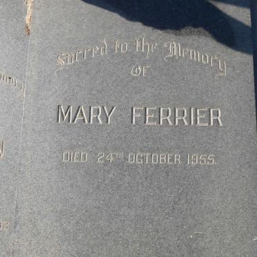 FERRIER Mary -1955