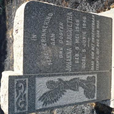FOURIE Johanna Magrietha 1946-1946