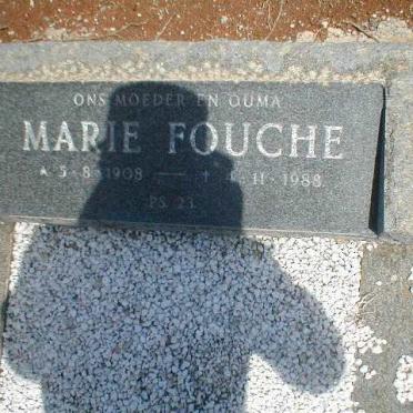 FOUCHE Marie 1908-1988