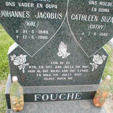 FOUCHÉ Johannes Jacobus 1948-1998 &amp;  Cathleen Suzanna 1948-