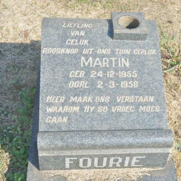 FOURIE Martin 1955-1958