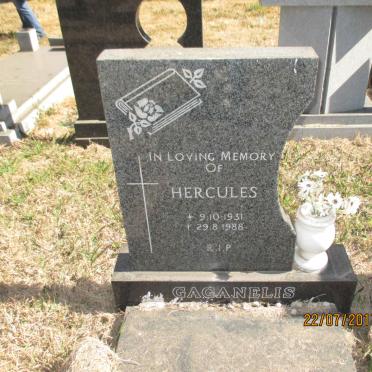GAGANELIS Hercules 1931-1988