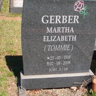 GERBER Hendrik 1915-1975 &amp; Martha Elizabeth 1918-2008