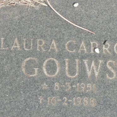 GOUWS Laura Carroll 1951-1988