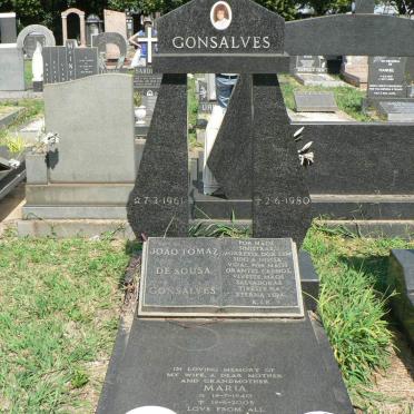 GONSALVES Joao Tomaz de Sousa 1961-1980 :: GONSALVES Maria 1940-2005
