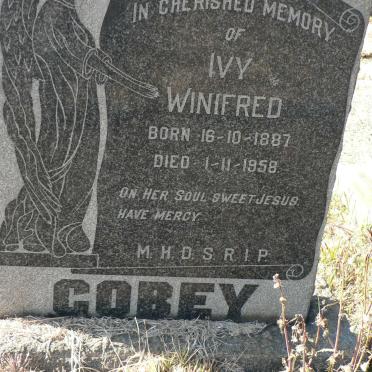 GOBEY Ivy Winifred 1887-1958
