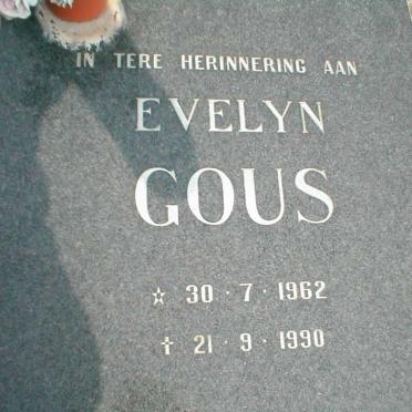GOUS Evelyn 1962-1990