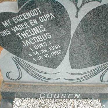 GOOSEN Theunis Jacobus 1930-1992