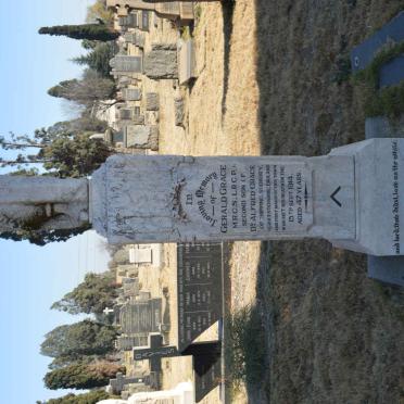 GRACE Gerald -1914 :: GRACE J. D'Arcy 1903-1980