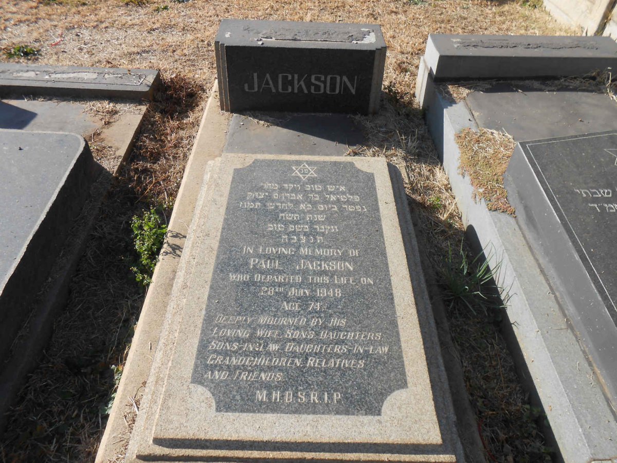 JACKSON Paul -1948