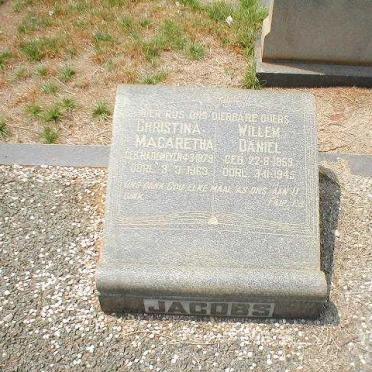 JACOBS Willem Daniel 1869-1945 &amp; Christina Margaretha RADEMEYER 1879-1963