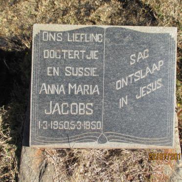 JACOBS Anna Maria 1950-1950
