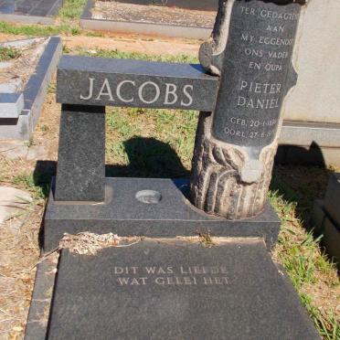 JACOBS Pieter Daniel 1899-1975 &amp; Martha Margaretha 1907-1994