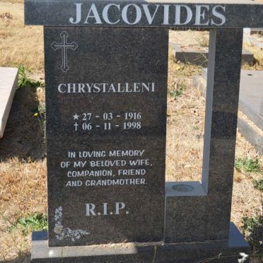 JACOVIDES Chrystalleni 1916-1998