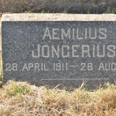 JONGERIUS Aemilius 1911-1948