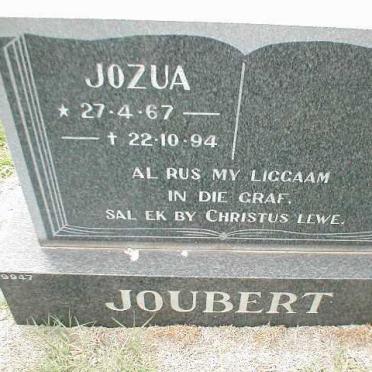 JOUBERT Jozua 1967-1994