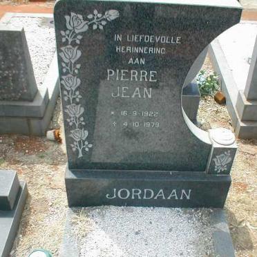 JORDAAN Pierre Jean 1922-1979