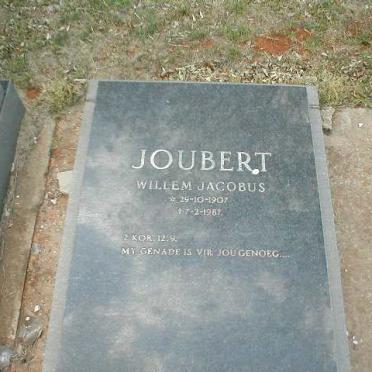 JOUBERT Willem Jacobus 1907-1987