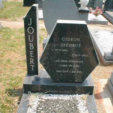 JOUBERT Gideon Jacobus 1910-1984