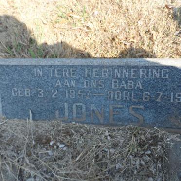 JONES Baba 1957-1957