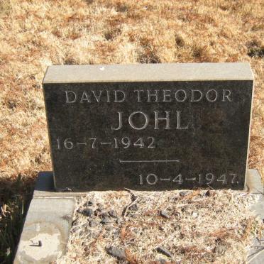 JOHL David Theodor 1942-1947
