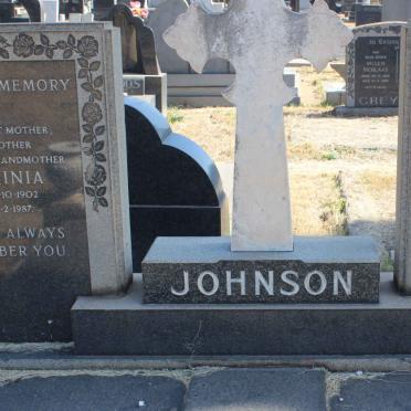 JOHNSON Amiras 1894-1956 &amp; Elicrinia 1902-1987