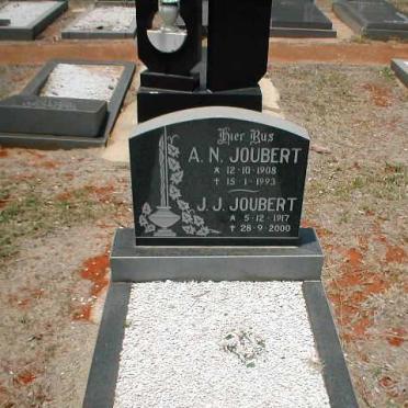 JOUBERT A.N. 1908-1993 &amp; J.J. 1917-2000