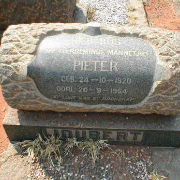 JOUBERT Pieter 1920-1954