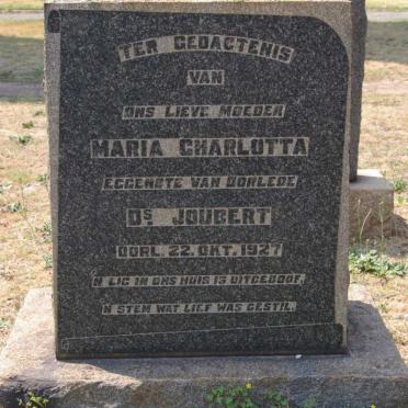 JOUBERT Maria Charlotta -1927