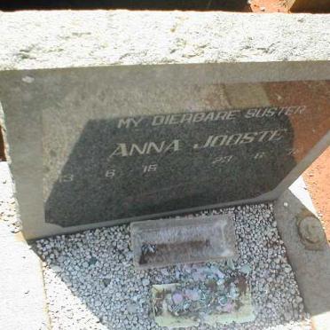 JOOSTE Anna 1915-1978