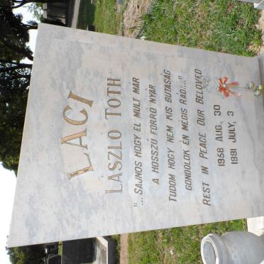 LACI Laszlo Toth 1958-1981
