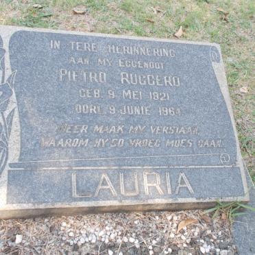 LAURIA Pietro Ruggero 1921-1964