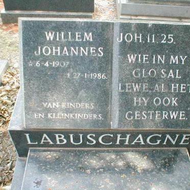 LABUSCHAGNE Willem Johannes 1907-1986