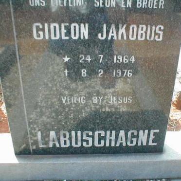 LABUSCHAGNE Gideon Jakobus 1964-1976