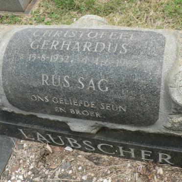 LAUBSCHER Christoffel Gerhardus 1932-1969