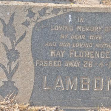 LAMBON May Florence -1949