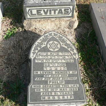 LEVITAS Philip -1929
