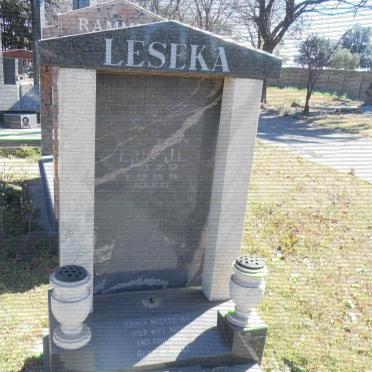 LESEKA Eric J.L. 1952-1996