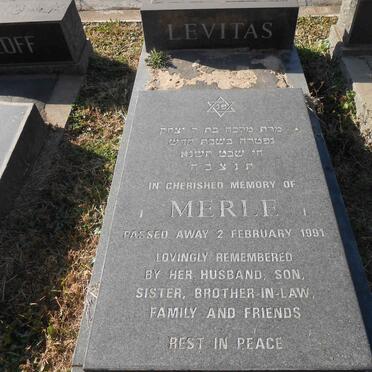 LEVITAS Merle -1991