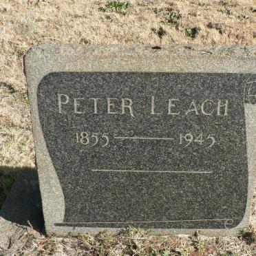 LEACH Peter 1855-1945