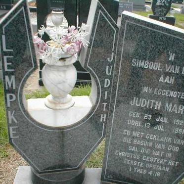 LEMPKE Judith Maria 1926-1991