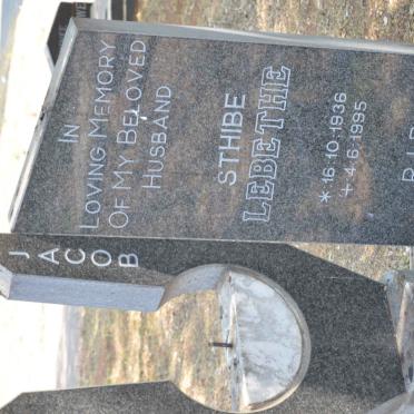LEBETHE Jacob Sthibe 1936-1995