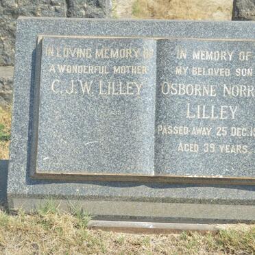 LILLEY Osborne Norris -1955 :: LILLEY C.J.W.