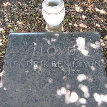 LLOYD Hendrik Benjamin -1977