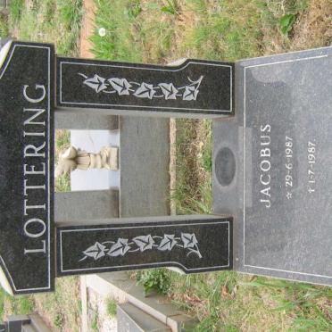LOTTERING Jacobus 1987-1987