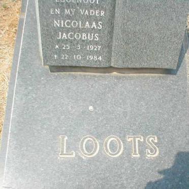 LOOTS Nicolaas Jacobus 1927-1984